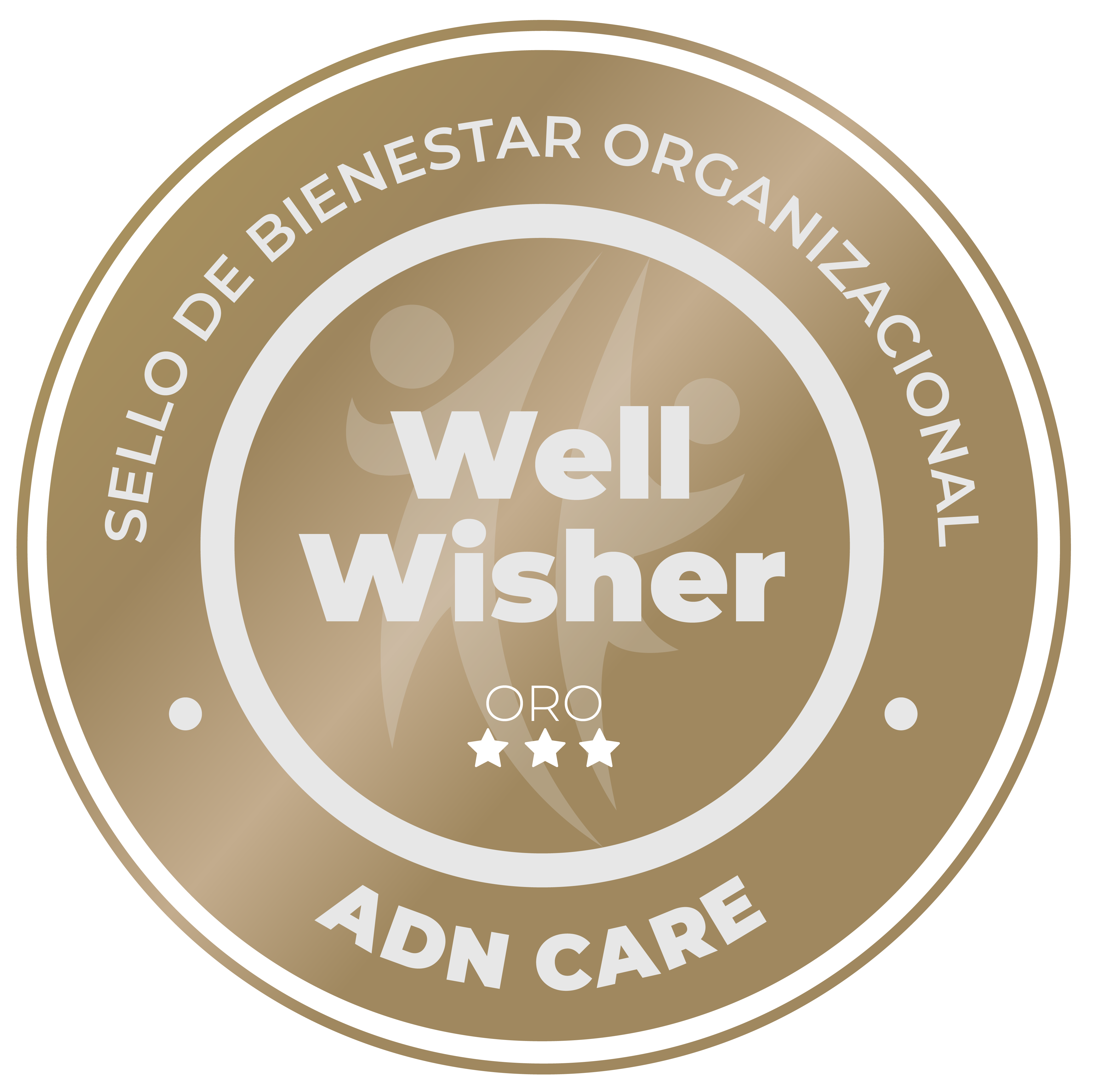 Sello WellWisher Oro